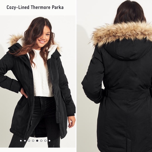 cozy lined parka hollister